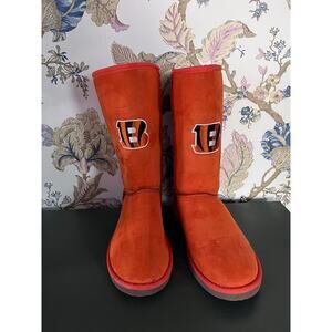 Cincinnati Bengal Fur Boots